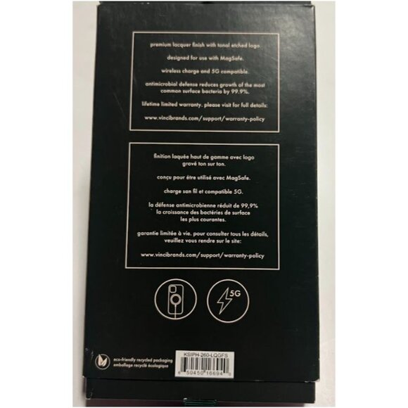 Kate Spade NY Glazed Hardshell MagSafe Case iPhone 14 Plus Glossy - Picture 2 of 4